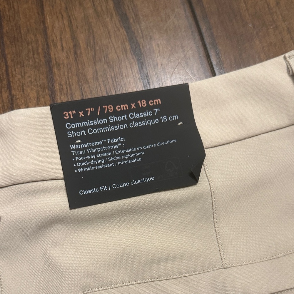 lululemon athletica Tan Men Shorts - Picture 2 of 3